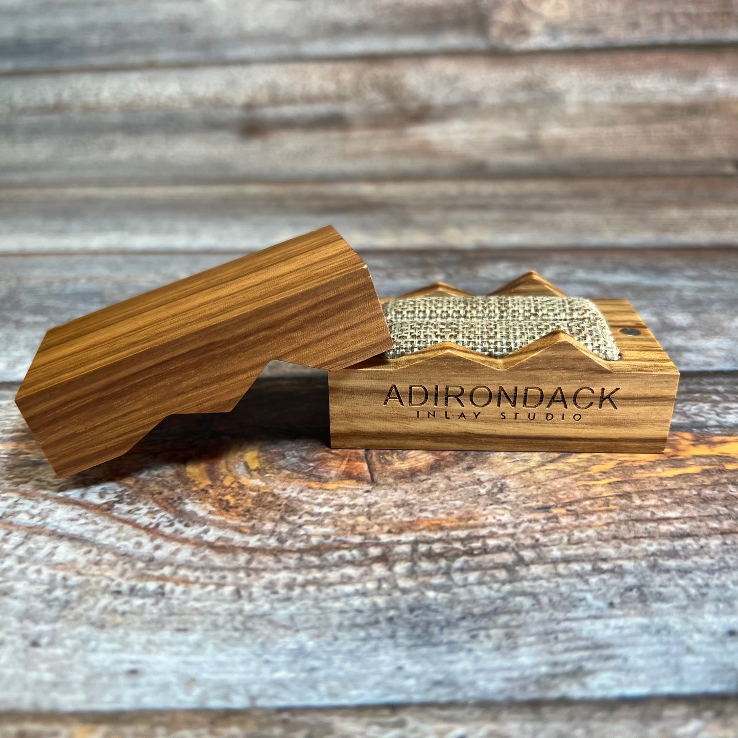 Upgraded Wooden Ring Box - Premium from Adirondack Inlay Studio LLC - Just $18.50! Shop now at Adirondack Inlay Studio LLC