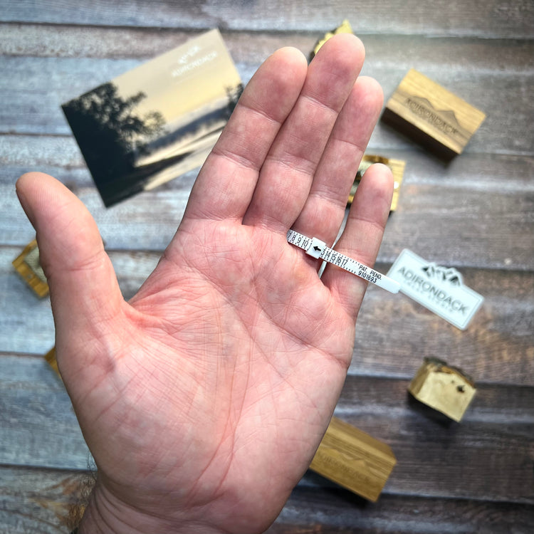 Free Reusable Ring Sizer - Premium from Adirondack Inlay Studio LLC - Just $2.50! Shop now at Adirondack Inlay Studio LLC